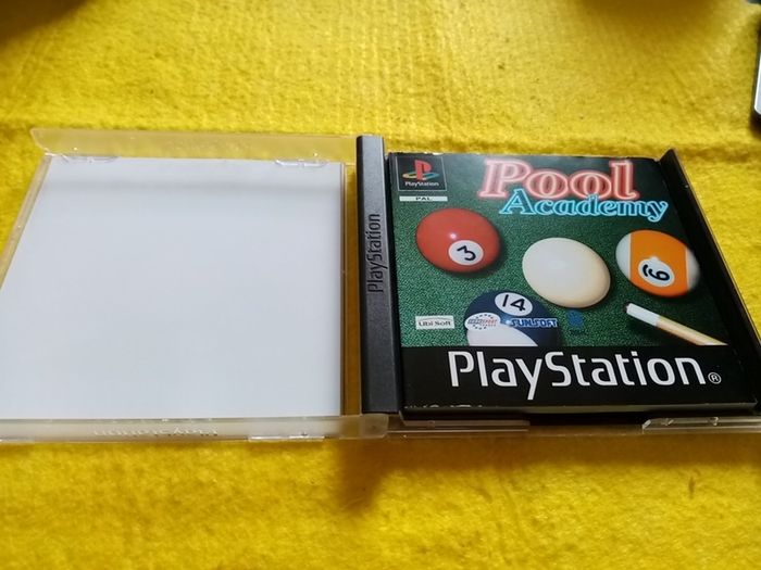 Pool Academy PlayStation1 Ps1 PlayStation 2 ps2 games Original