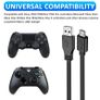 Usb Charger Cable for PS4 Controller,Work for Sony PlayStation 4/ PS4 Slim/ PS4 Pro/Xbox One (6FT/1.8M) Image 3