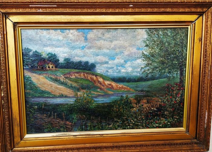No 54 landscape oil painting