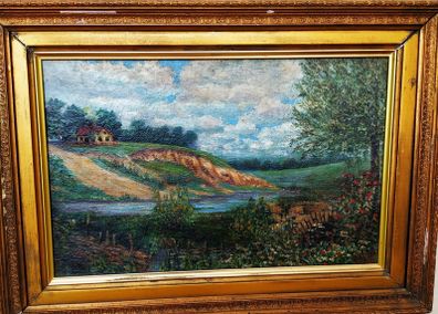 No 54 landscape oil painting