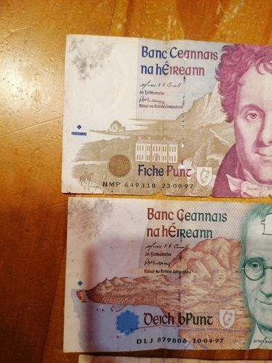 Ireland Series C Banknotes