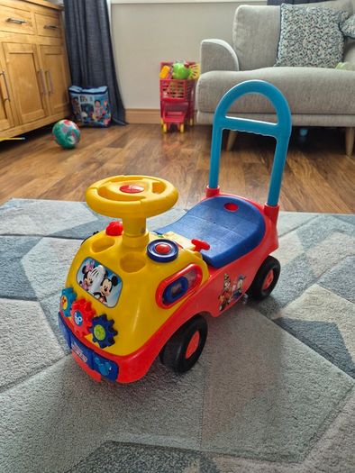 Mickey Mouse ride-on push car