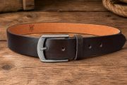 Unisex Premium Genuine Leather Belt Classic Stylish Waist Belt Durable Formal &amp; Casual Designer Belt