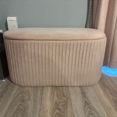 Blush pink storage