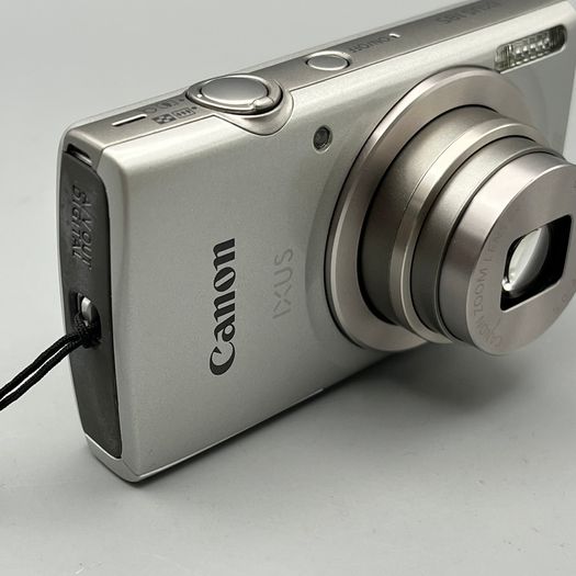 Canon IXUS 185 20MP Digital Camera Silver - Full Kit