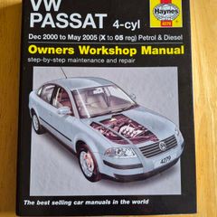 Haynes manual - VW Passat
