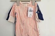 Newborn(First Size), With Tags Next 2 Way Zip Up Summer Sleepsuits.  3 Included.  (L)