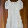 Ivory Princess Sleeve Mini Dress Image 3