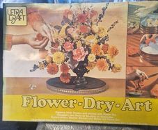 Dry flower art kit