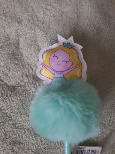 ballerina pompom pen