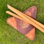 Leather Folding Stool Image 4