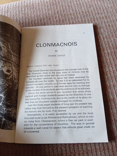 1972 Clonmacnois. Dorin Doyle.