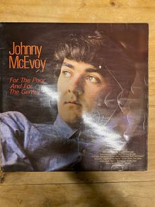 Vintage Vinyl LP Johnny McEvoy For the poor and for the Gentry 1967