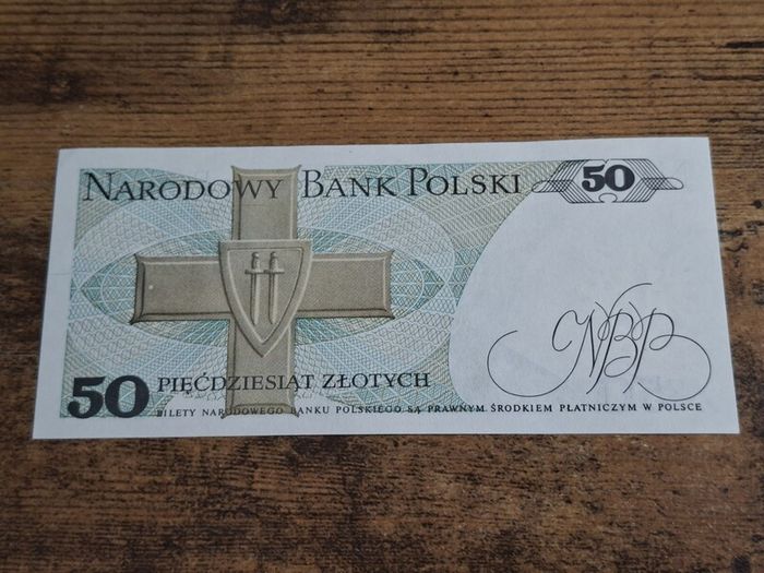 Poland, 50 Zloty 1986 banknote, uncirculated UNC - free standard postage