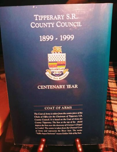 1999. Tipperary S.R County Council 1899. 1999.