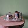 Silver Plated Sugar And Creamer Set Image 2