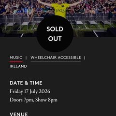 Block Rockin Beats tickets x2