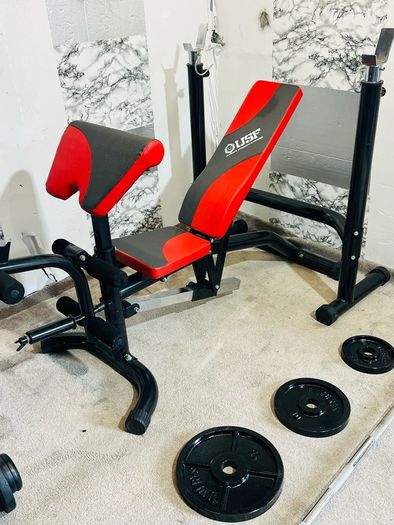 Usf Olympic Weight Becnch Weight Barbell Dumbbells