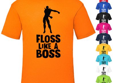Fortnite Inspired T-Shirt Omega Kids Boys Girls Floss Like a Boss Tee Top