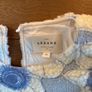 Sezane blue and white top size 38 (UK 10) brand new Image 2