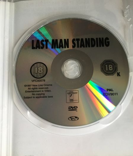 Last Man Standing [1997] Bruce Willis, Christopher Walken, and Bruce Dern [Movie DVD]