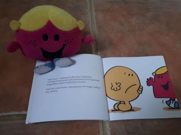Little Miss Chatterbox book&soft toy