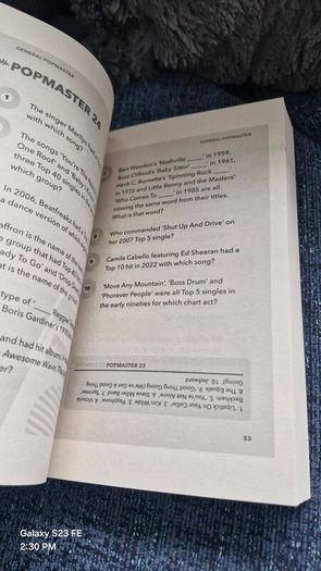 PopMaster The official music quiz book