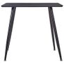 3 Piece Dining Set Plastic White Image 3