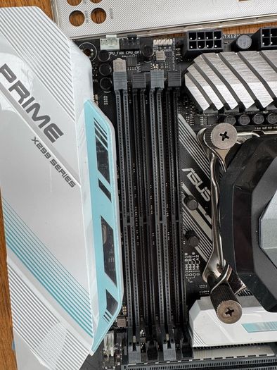 Intel i7-7800X + ASUS PRIME X299-A Motherboard + Corsair H80i v2 AIO Combo