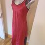 Designer Oscar de la Renta Pink Label  Red maxi night dress size  S UK10/12 EU38/40 Postage included Image 5