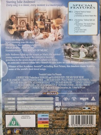 The Sound Of Music 2 Disc Special Edition