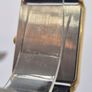 Vintage Accurist Gold-Tone Tank Watch - Retro 80s Image 5