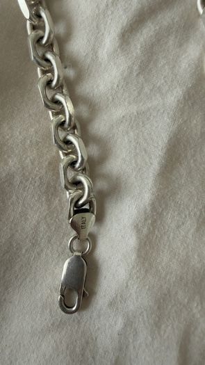 Men's silver chain