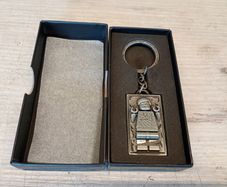 LEGO Star Wars Han Solo in Carbonite Metal Keychain 5006363 VIP Exclusive
