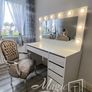 Adele Vanity Table with Hollywood Mirror LED Image 9