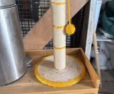 cat scratching post