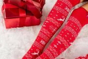 CHRISTMAS  Norwegian Knee Highs 37-41 4/8