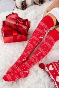 CHRISTMAS  Norwegian Knee Highs 37-41 4/8