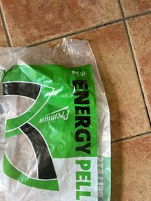 Free empty wood pellet bags