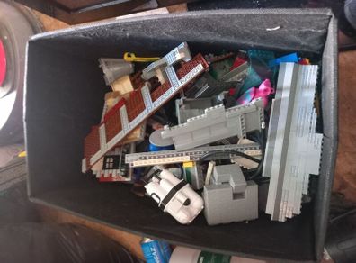 2 large boxes of Lego