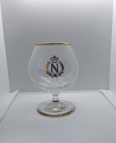 Vintage Napoleon Brandy : Balloon Stem Cognac Snifter