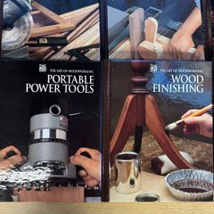Time Life  Books on different types of Woodworking