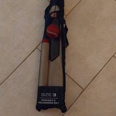 Size 3 cricket rounders set