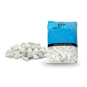 Aquarium White Gravel Carrara 6kg