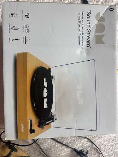 Jam Sound Stream vinyl player with Bluetooth