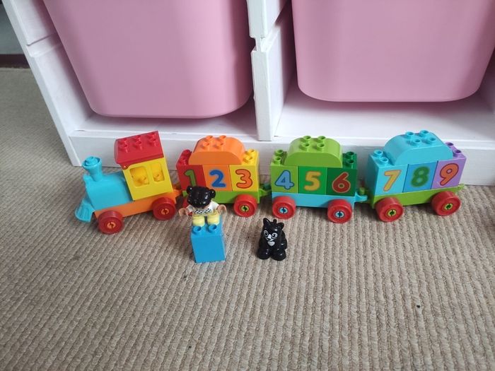 LEGO Duplo Mixed Vehicles & Characters Lot - Disney Cars, Number Train & Town Sets