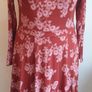 White Stuff Red Mlt Elaina Ecovero Dress UK12 New With Tags RRP 74.95 Floral Image 3