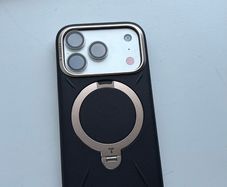 Apple iPhone 17 Pro 256GB Silver with Free Torras 360 Stand Case. Unlocked (US eSIM). Bent Frame. Fully Working