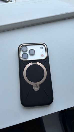 Apple iPhone 17 Pro 256GB Silver with Free Torras 360 Stand Case. Unlocked (US eSIM). Bent Frame. Fully Working
