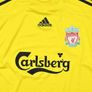Adidas Vintage Liverpool FC Goalkeeper Yellow Season 2009/10 Long Sleeve 36" Image 2